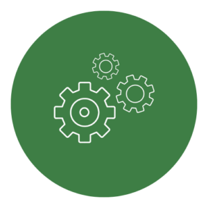 Black White Grey Round Monogram Typography Logo (2)