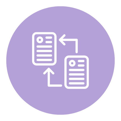 Black White Grey Round Monogram Typography Logo (8)