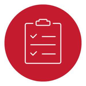 Black White Grey Round Monogram Typography Logo